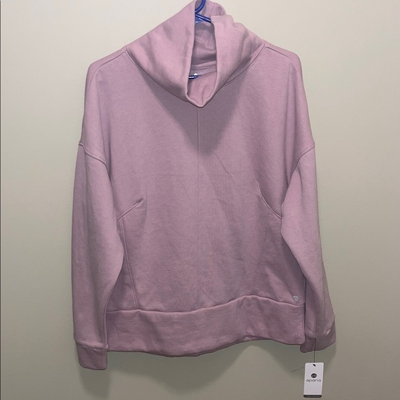 Apana Light Pink Cowl Neck Sweater - Picture 1 of 7